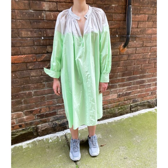 Sofie D’Hoore colourblock cotton poplin dress, size 34 - Picture 14 of 15